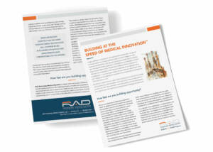 RAD Technology Sell Sheet Design